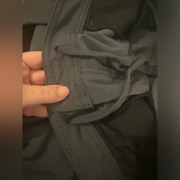 Prana Halle Straight Pants Charcoal Outdoor Gorpcore UPF Hiking Size 16 - Picture 9 of 12